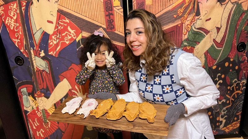 Asakusa Taiyaki Making - Who will enjoy this class most?