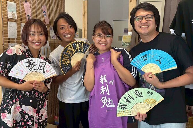 AsakusaJapanese Calligraphy & Make your original folding fan! - Detailed Breakdown of the Itinerary