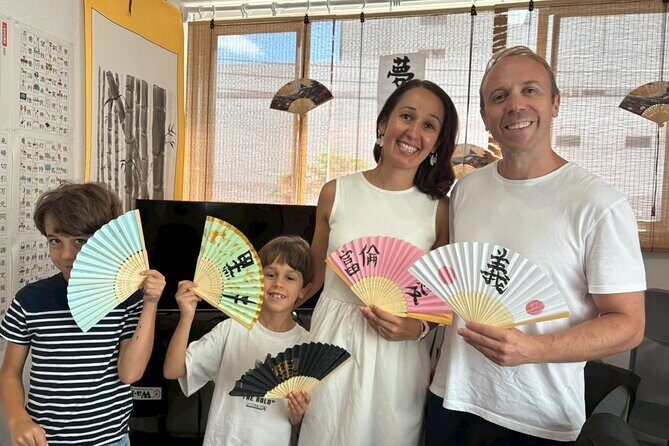 AsakusaJapanese Calligraphy & Make your original folding fan! - Good To Know