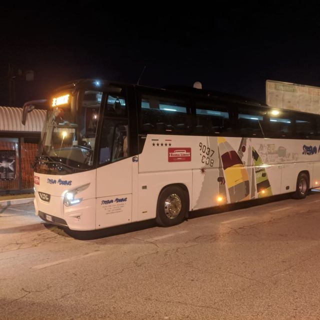 Ascoli: BUS Transfer To/From Rome - Booking and Flexibility