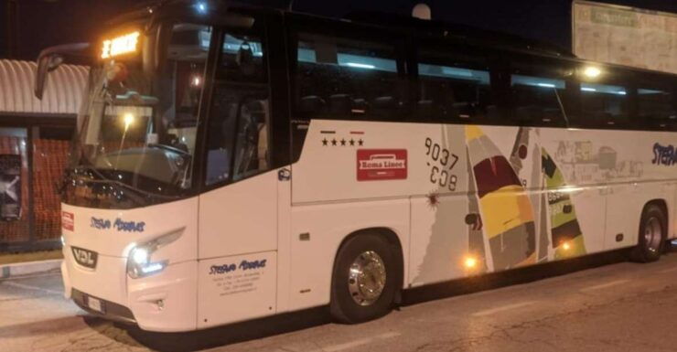 Ascoli: BUS Transfer To/From Rome - Onboard Experience