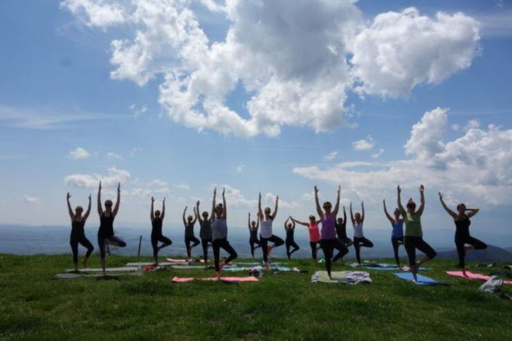 Asheville: Yoga on a Mountain Hike - Experience Highlights