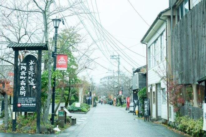 Aso: Monzenmachi Walking Tour With Spring Water and Herb Tea - Booking and Information