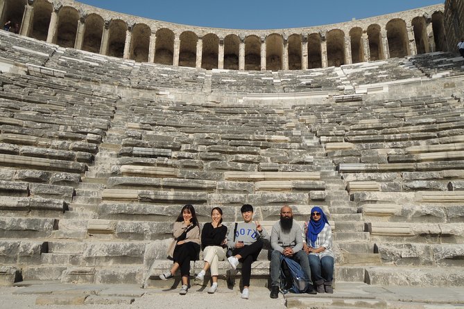 Aspendos-Perge-Side-Waterfall Tour - Tour Duration and Transportation