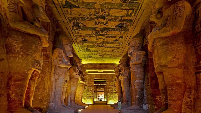 Aswan Abu Simbel Temples Full-Day Private Guided Tour - Inside Ramses II’s temple