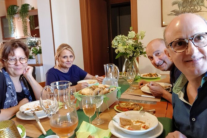 At Salentines Home With Macaroni, Prawns and Swordfish - Booking Information
