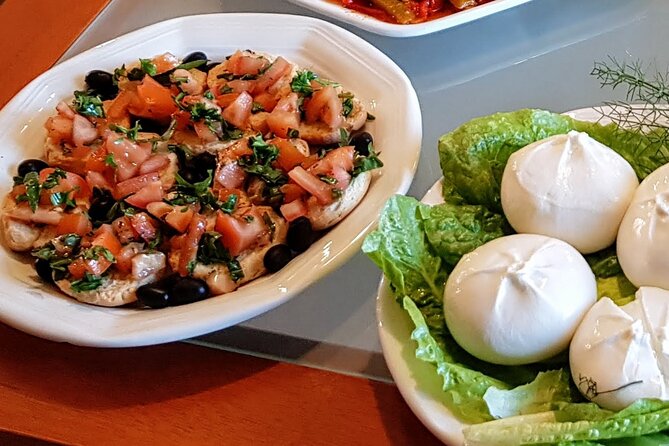 At Salentines Home With Macaroni, Prawns and Swordfish - Accessibility Details