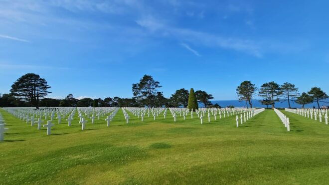 At the Departure From Paris: the Beaches of the Normandy Landing - Historical Significance