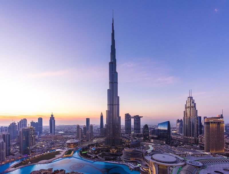 At The Top - Burj Khalifa Observation Deck Ticket - The view from levels 124 and 125