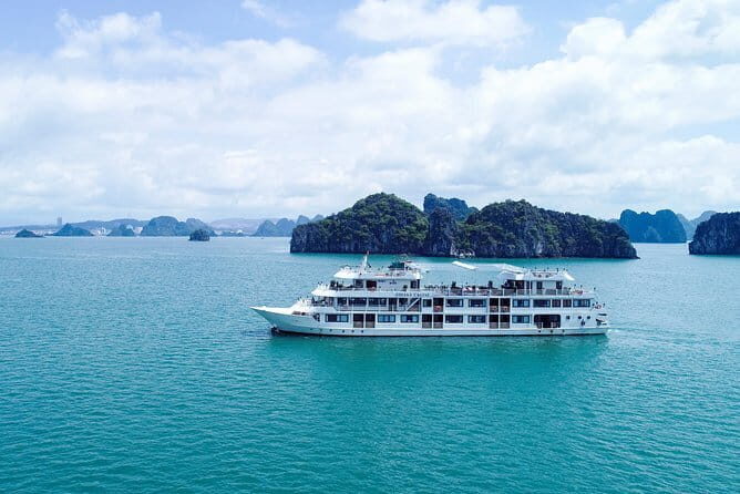 Athena Luxury Cruise in Halong Bay with Meals,Balcony Room & Cave - Good To Know
