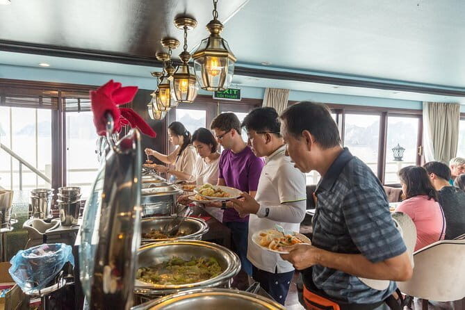 Athena Luxury Cruise in Halong Bay with Meals,Balcony Room & Cave - The Sum Up