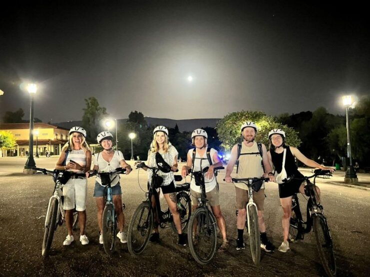 Athens: 2-Hour Highlights Tour by E-Bike After Sunset - Tour Duration and Booking Options