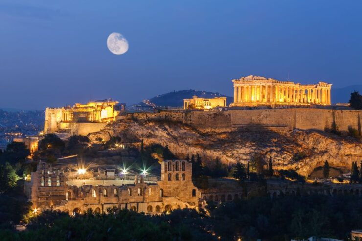 Athens: 2-Hour Highlights Tour by E-Bike After Sunset - Tour Highlights and Experience