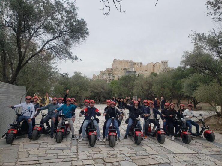 Athens: Acropolis Parthenon Guided Scooter Tour - Tour Itinerary