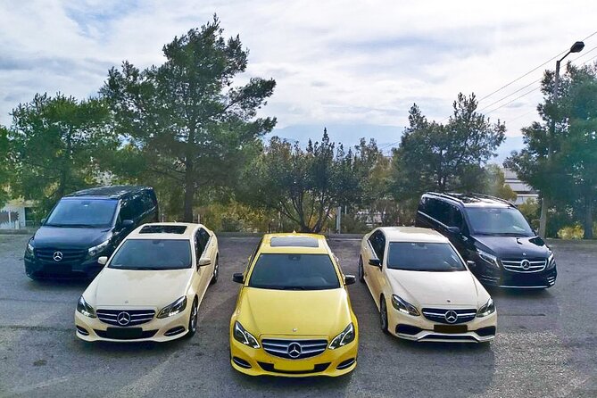 Athens Airport & Hotels to Loutraki Private Taxi - Approximate Duration of Transfers