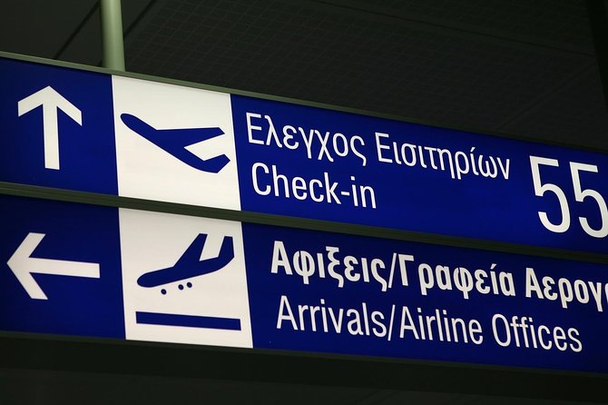 Athens Airport Private Arrival Transfer: (Mini Van, 1-7 Passengers) - Cancellation Policy