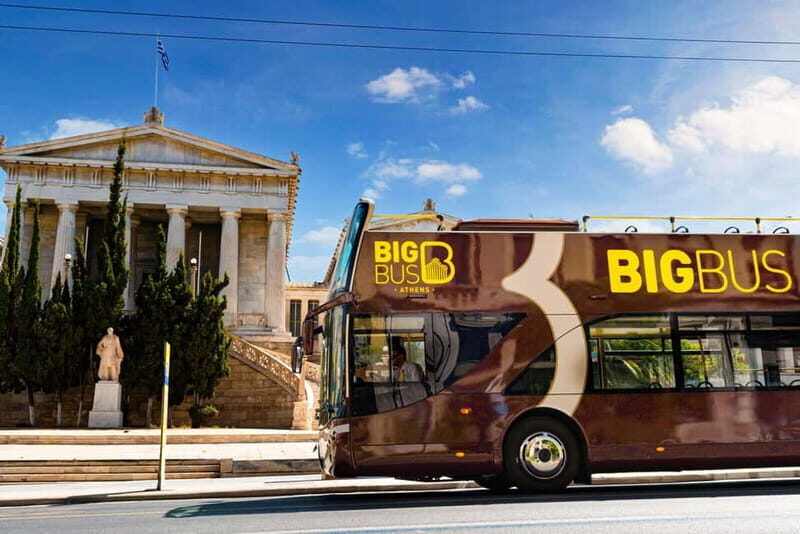 Athens: Big Bus Hop-on, Hop-off Tour by Open-Top Bus - Good To Know