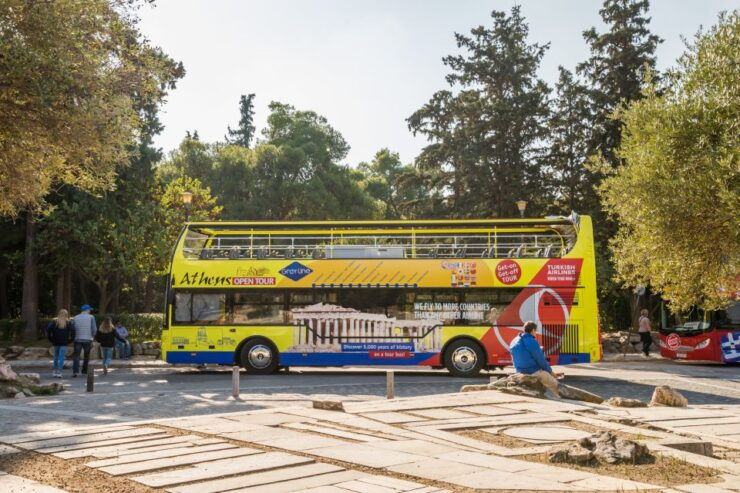Athens: City and Seaside Yellow Hop-on Hop-off Bus Tour - Inclusions and Services Provided