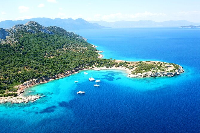 Athens Combo Ticket: Full-Day Cruise and Hop on Hop off Bus - Saronic Islands Cruise Description