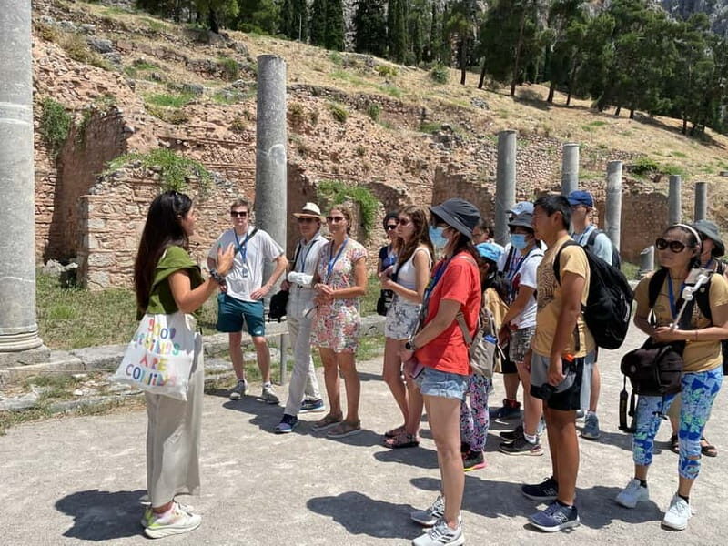 Athens: Delphi Oracle & Museum Tour with a Licensed Guide - Transportation and Group Size