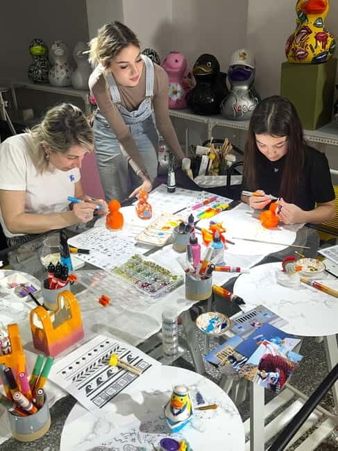 Athens: Duck Painting Workshop with Local Artist - Good To Know