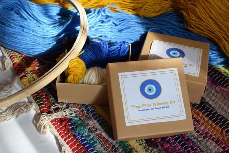 Athens: Evil Eye Weaving Workshop with Greek Tea - The Craft: Weaving Your Own Evil Eye