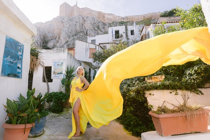 Athens Flying Dress Photo Shoot With a Professional Photographer - Pricing and Booking Information
