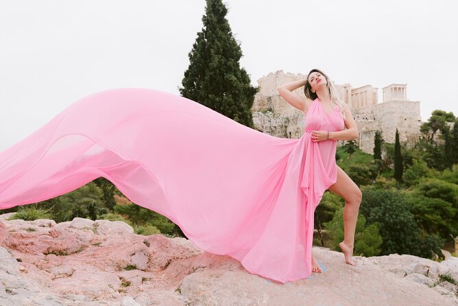 Athens Flying Dress Photo Shoot With a Professional Photographer - The Sum Up