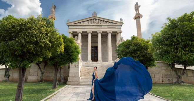 Athens: Flying Dress Photoshoot Express Package - Booking Information