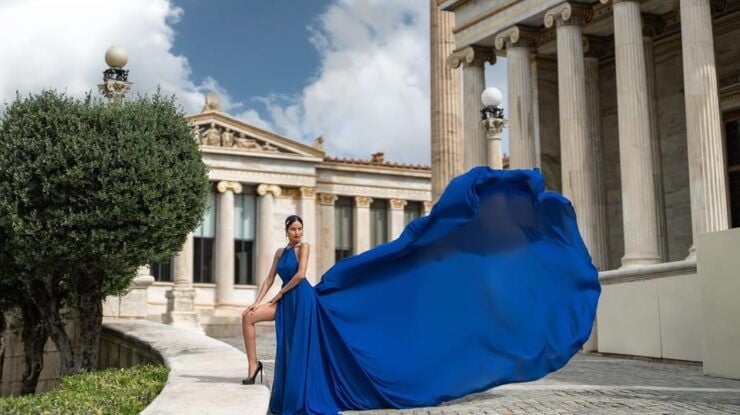 Athens: Flying Dress © Photoshoot Happy Birthday Package - Good To Know