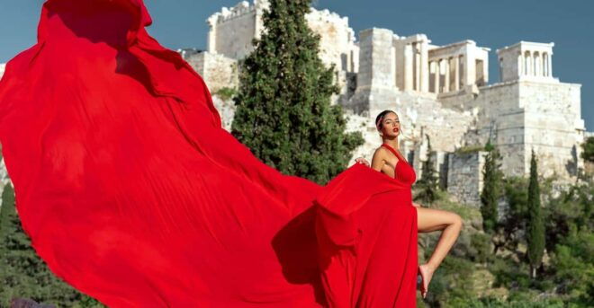 Athens: Flying Dress © Photoshoot Happy Birthday Package - Inclusions