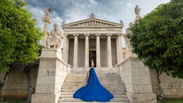 Athens: Flying Dress © Photoshoot Happy Birthday Package - Ideal Locations