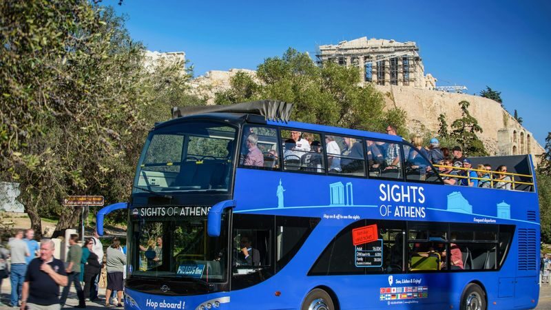 Athens hop-on hop-off bus by Sights of Athens - Is $18.49 good value for two days?