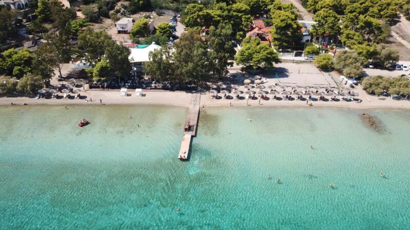 Athens: Lake Vouliagmeni Corinthia, Heraion Sunset & Swim - Sunset over the Corinthian Gulf