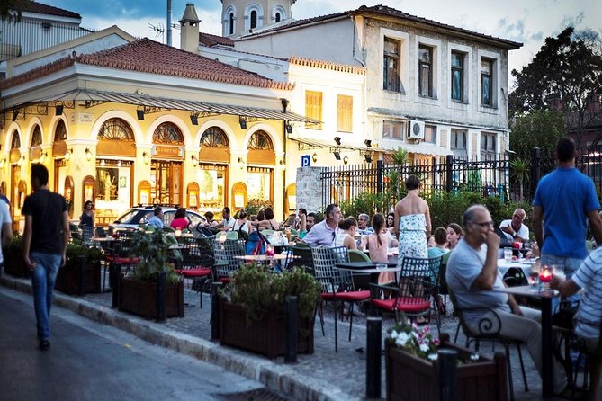 Athens Moonlight Waling Tour With Drinks and Meze Dishes - Culinary Experiences and Nighttime Atmosphere