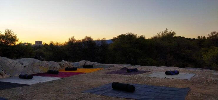 Athens Mythical Yoga & Meditation Sunrise & Sunset - Explore Philopappos Hills Path