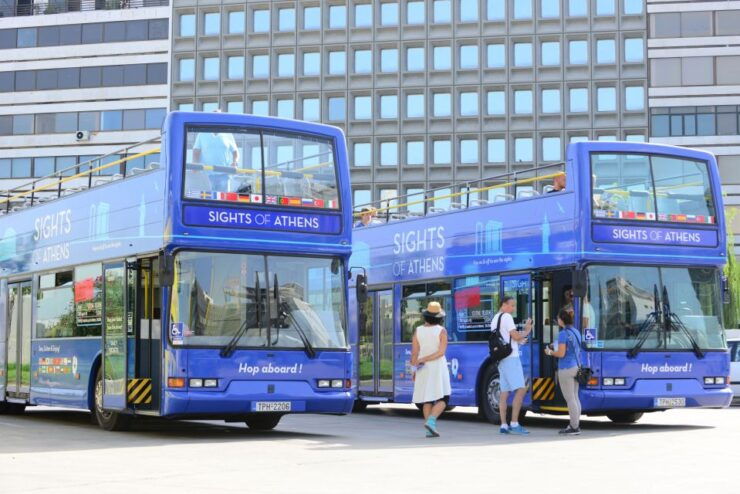 Athens, Piraeus, and Coastline: Blue Hop-On Hop-Off Bus - Activity Details