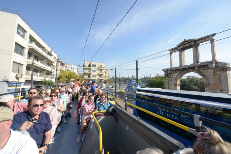 Athens, Piraeus, and Coastline: Blue Hop-On Hop-Off Bus - Experience Highlights