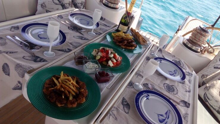 Athens Riviera: Private Luxury Dinner Aboard a Moored Yacht - Experience