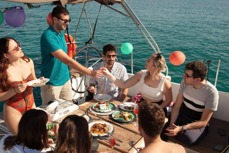Athens: Semi Private Sunset Sailing and Gastronomy Cruise - Itinerary