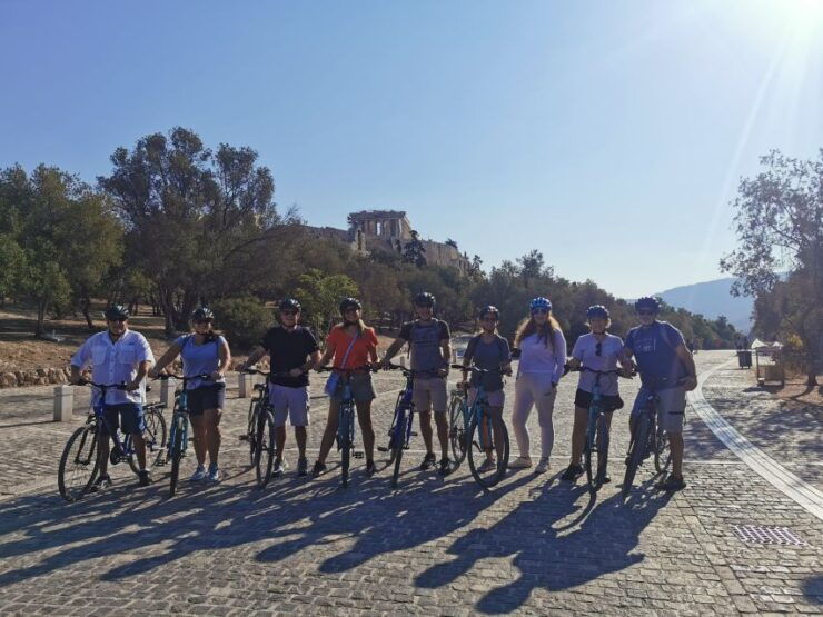 Athens: Sunset Bike Tour - Tour Duration and Highlights