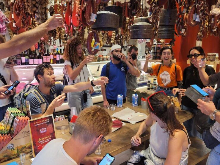 Athens: Treasure Hunt to Save Magas With Food Stops - Itinerary Highlights