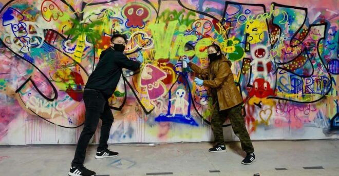 Atlanta: BYOB Spray Paint and Sip - Workshop Experience