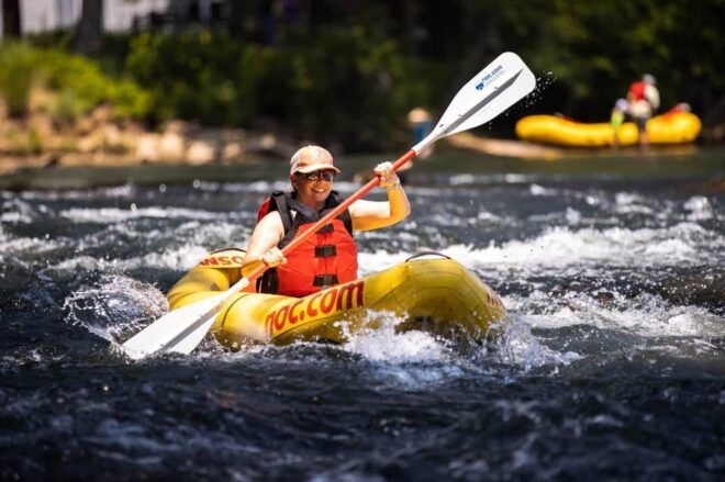Atlanta: Chattahoochee River Inflatable Kayak/Ducky Rental - Check-in and Parking