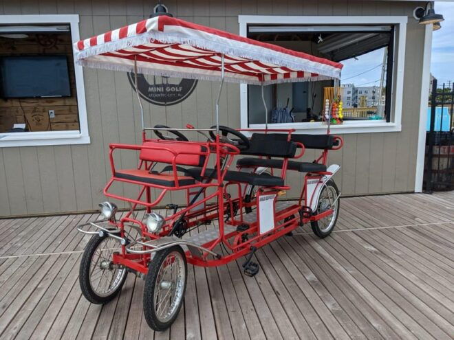 Atlantic City: Surrey Bike Rental - Important Information