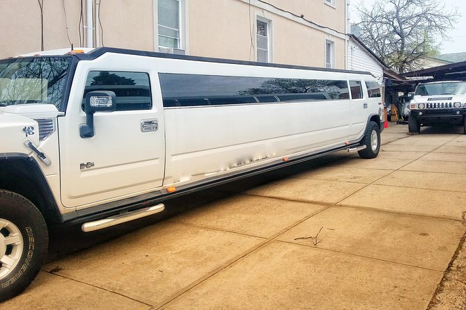 Atlantic City Trips - Round Trip From NYC Area in H2 Hummer Limousine White - Inclusions
