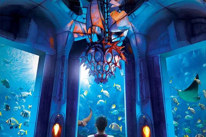 Atlantis -Lost-Chambers Aquarium- in Dubai - Interactions