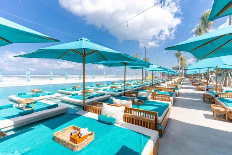 Atlas Beach Club Bali: DayBed Booking with F&B Credit - FAQ
