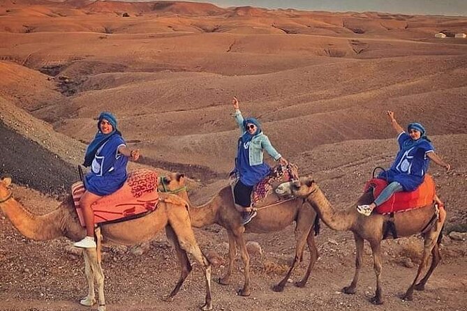 Atlas Mountains and Sunset Camel Ride - Moroccan Tea in Nomadic Tents