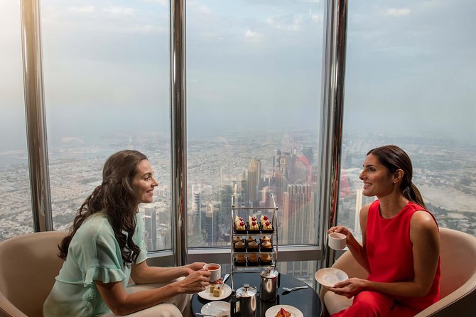 Atmosphere Burj Khalifa High Tea With Private Transfers - Private Transfers for Convenience